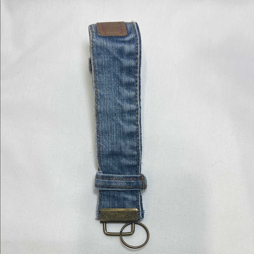Handmade Upcycled Denim Key Holder